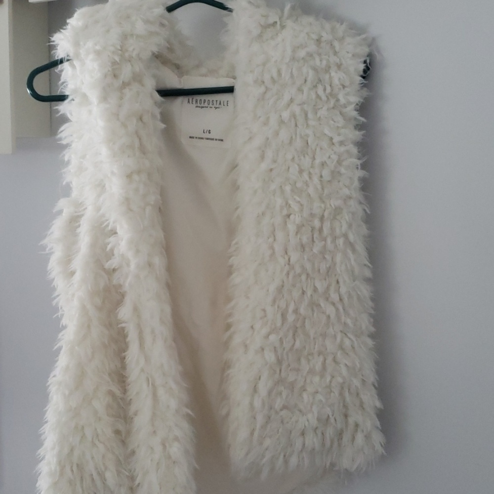Fuzzy vest